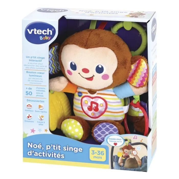 VTECH BABY - Jouet d'Eveil - Noé, P'tit Singe d'Activités-4