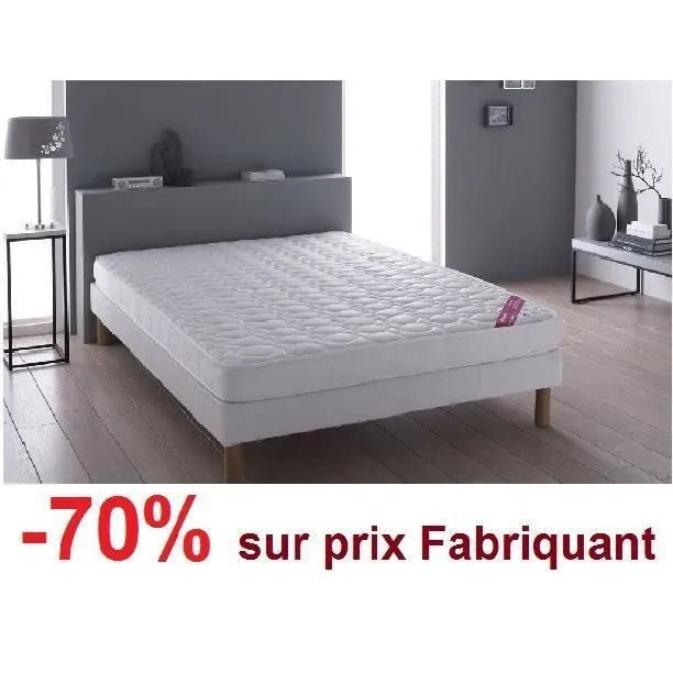 Rêve de Nuit Matelas 80x190 Latex + Aertech - 20 Cm - Equilibré-1