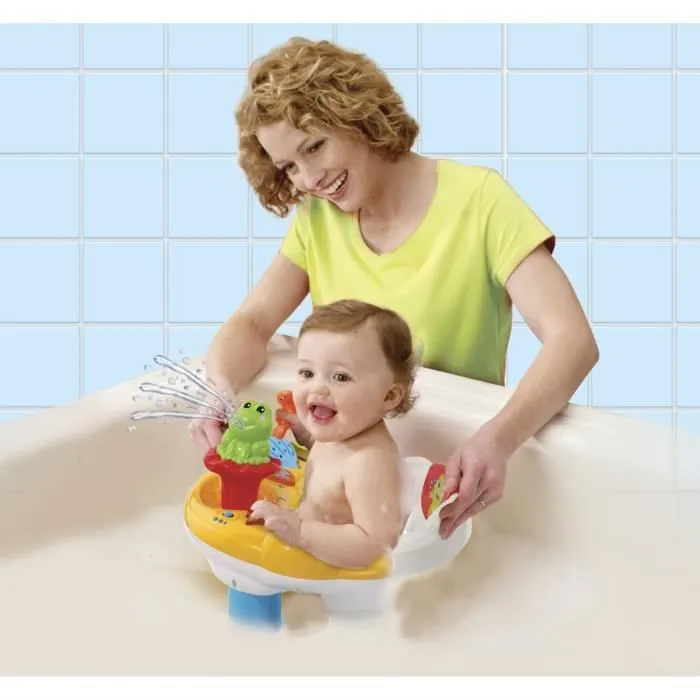 VTECH BABY - Jouet de Bain - Super Siège de Bain Interactif 2 en 1-1