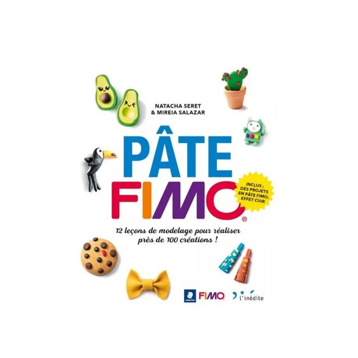 Pâte Fimo - Fimo - 896750 - Couleur Bleu - À partir de 6 ans - Inclus projets effet cuir-0