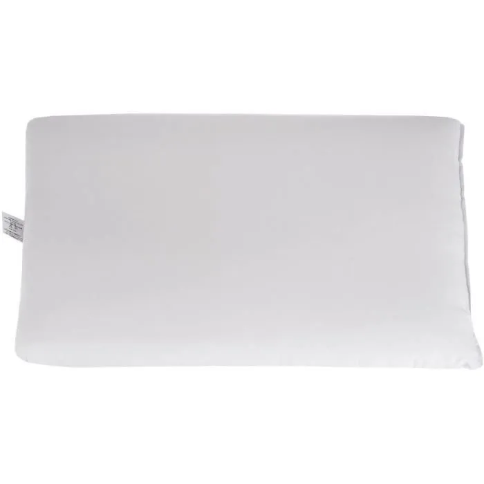 Oreiller rectangulaire - HOMESCAPES - 50 x 75 cm - Plumes et duvet d'oie - Aloe Vera - Hypoallergénique-0
