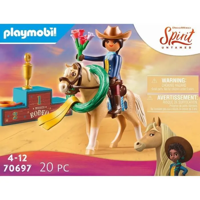 PLAYMOBIL - 70697 - Rodeo Apo - Jouet pour enfant à partir de 4 ans - Matériaux mixtes - Multicolore-2