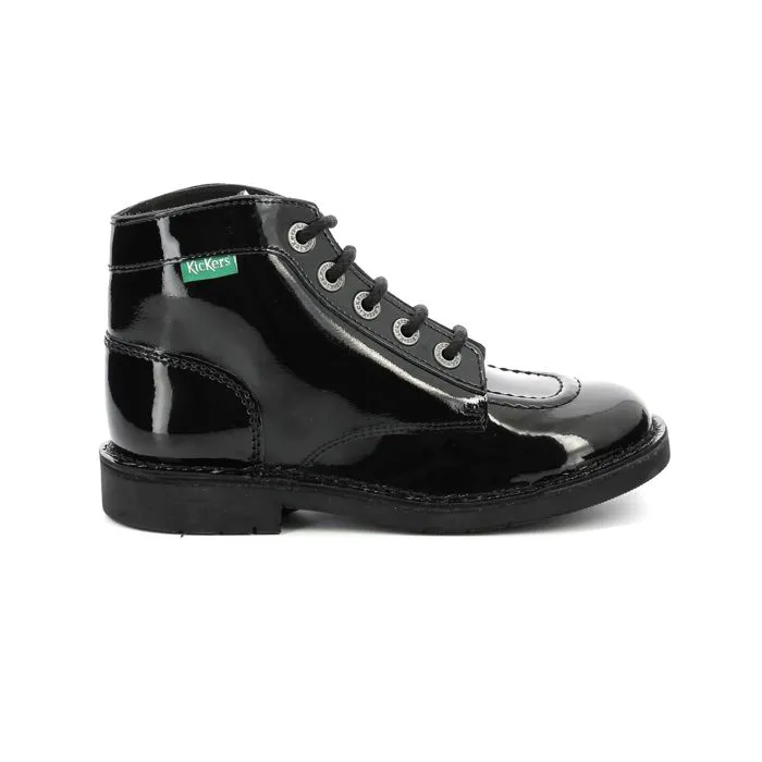KICKERS Bottillons Kick Col noir-1
