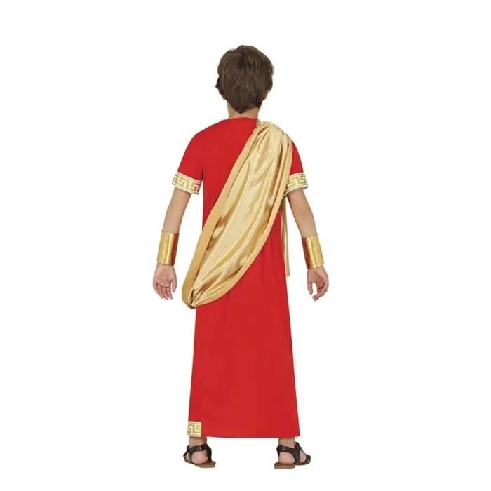 Guirca Déguisement romain rouge et or enfant (10-12 ans)-2