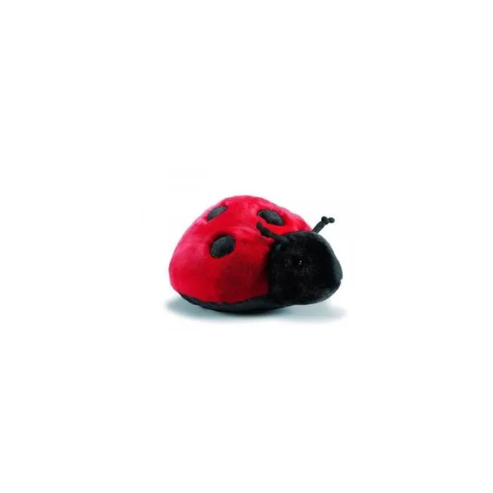 Peluche coccinelle 20 cm - ANIMA - Mixte - 3 ans - Rouge - Préférable - Multicolore - Plush - Intérieur-0