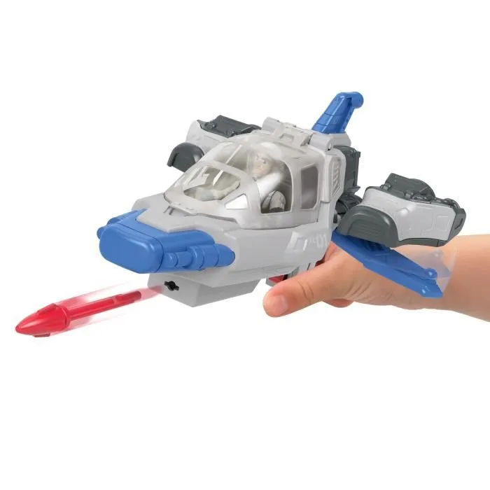 Figurine d'action - FISHER PRICE - Disney Pixar Buzz l'Eclair - Buzz et son vaisseau - Mixte - Dès 3 ans-5