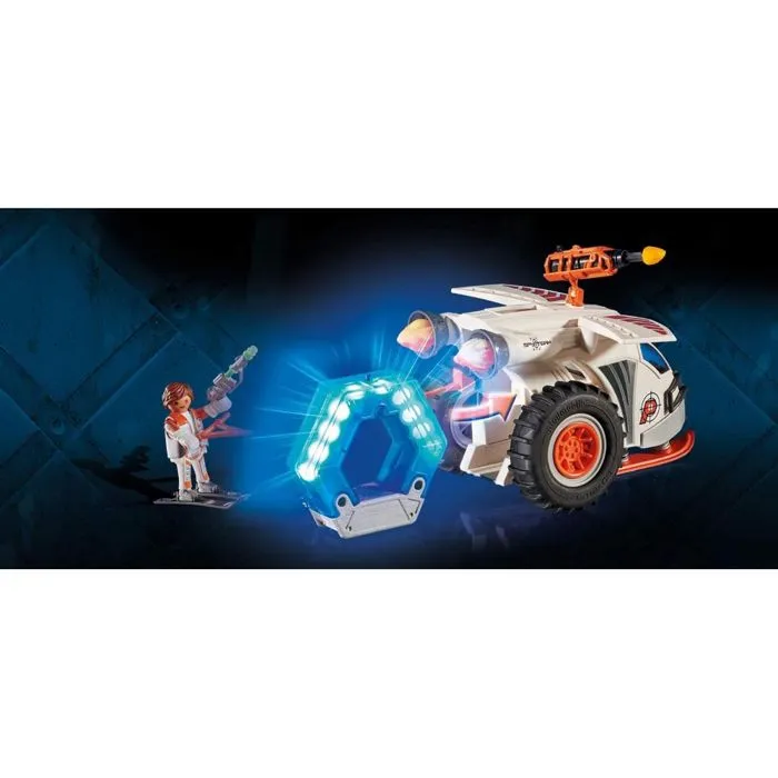 Véhicule des neiges de la Spy Team - PLAYMOBIL - 70231 - Pour Enfant de 18 mois et plus - Couleur Bleu-2