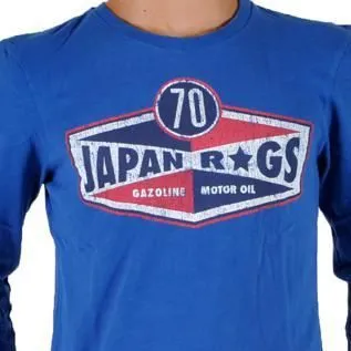 Tee shirt Japan Rags Enfant Manches Longues Sheldon Blanc-2