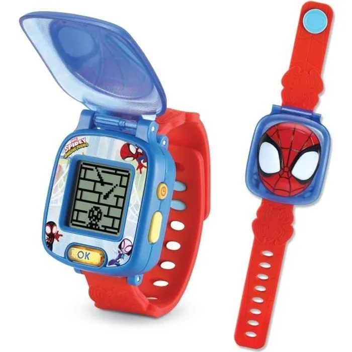 Montre-Jeu Interactive Spidey VTECH - Rouge et bleu - Pour enfant de 3 ans et plus-0