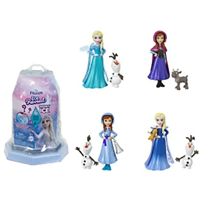 Figurines Disney La Reine des Neiges - Frozen - Révélation de Glace - Squishy Ice - Pack Mystère-0