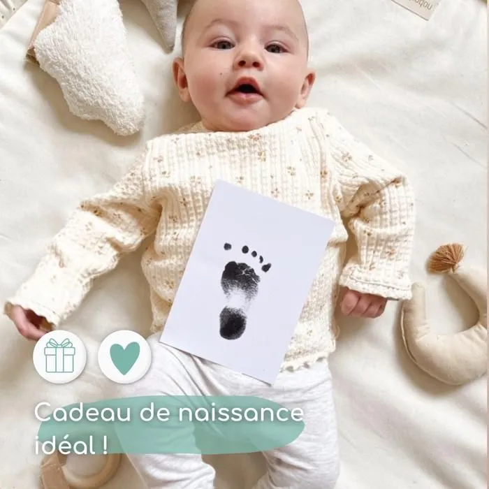 3 Kits d'empreintes pour mains et pieds de bébé-3