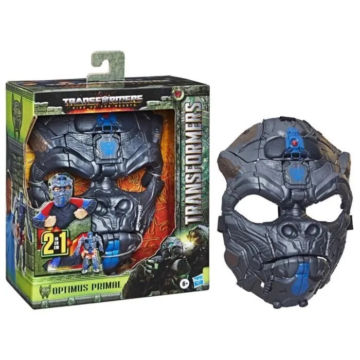 Masque convertible Optimus Primal 2 en 1 avec mode figurine de 22,5 cm, à partir de 6 ans, Transformers: Rise of the Beasts-5
