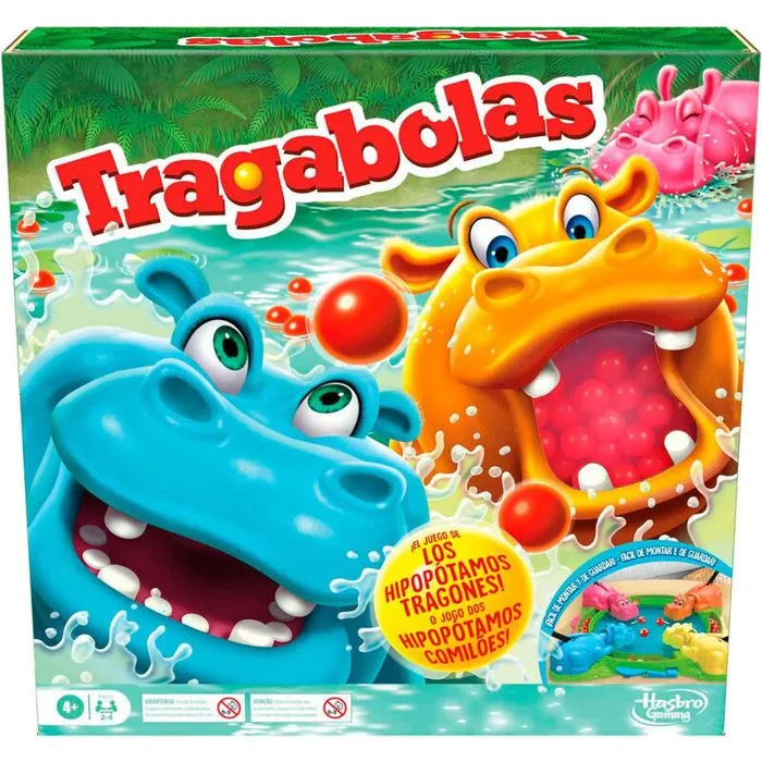 Jeux de société Hasbro Hungry Hippos-1