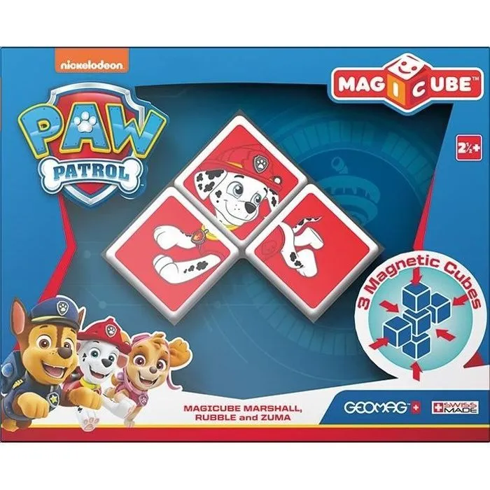 Magicube - Pat' Patrouille Personnages (3 Cubes) - Marcus - Ruben - Zuma-0