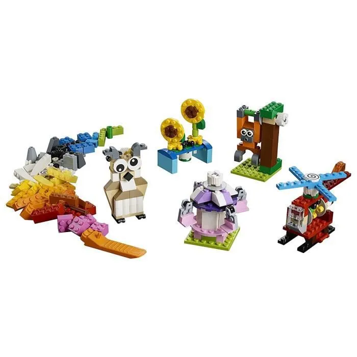 LEGO® Classic - Jeu de construction - 10712 - La boîte de briques et d'engrenages LEGO-1