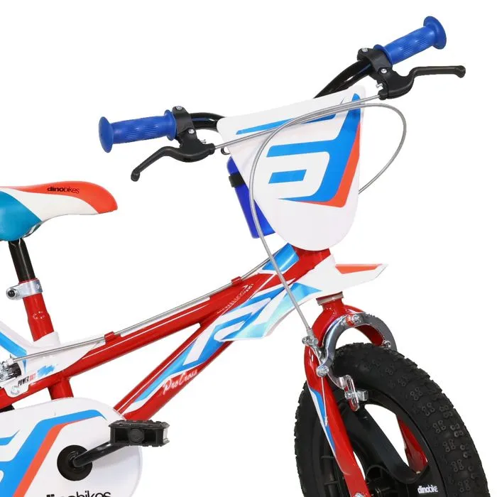 Vélo Enfant Garçon 16 Pouces Freins sur Le Guidon Rouge Blanco Bleu - Blanc - Vélo loisir - Asphalte-2
