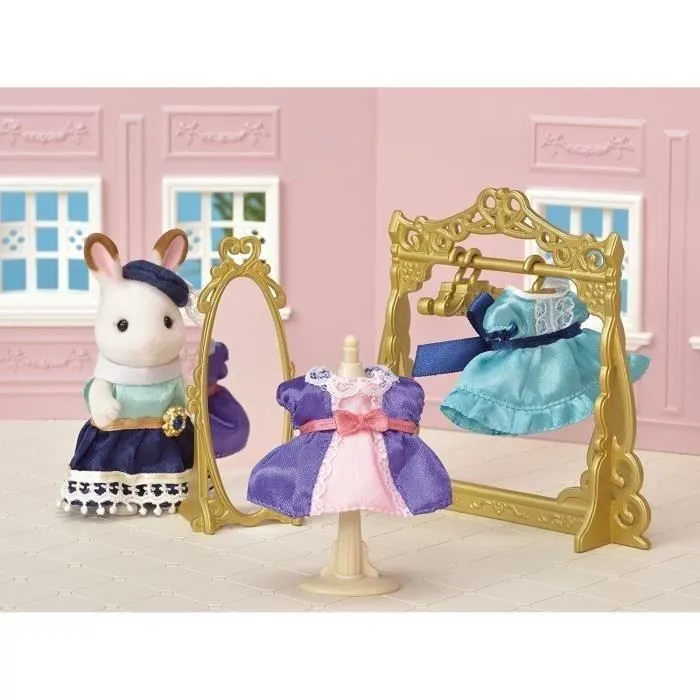 SYLVANIAN FAMILIES - 6013 - Le Dressing De Mode Et Tenues De Soirée - Jouet Enfant-2