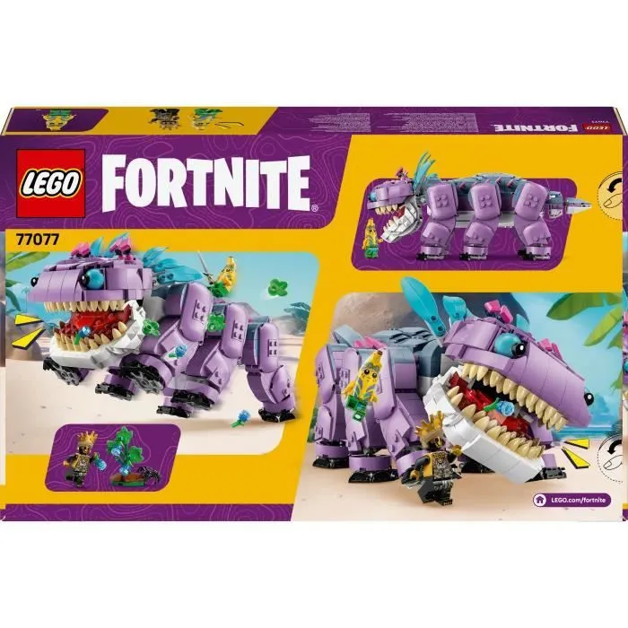 LEGO Fortnite 77077 Klombo - Jeu de Construction pour Garçon dès 10 ans - Figurine de Dino-5