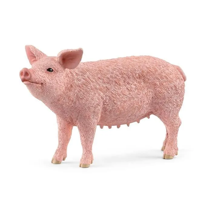 Figurine Cochon SCHLEICH Farm World - Modèle 13933 - Pour Enfant de 3 ans et plus-0