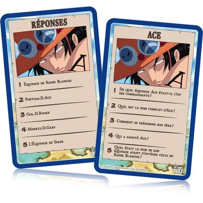 Quiz One Piece - Jeu de quiz - WINNING MOVES - Quiz illustré sur l'univers One Piece avec 500 questions.-2