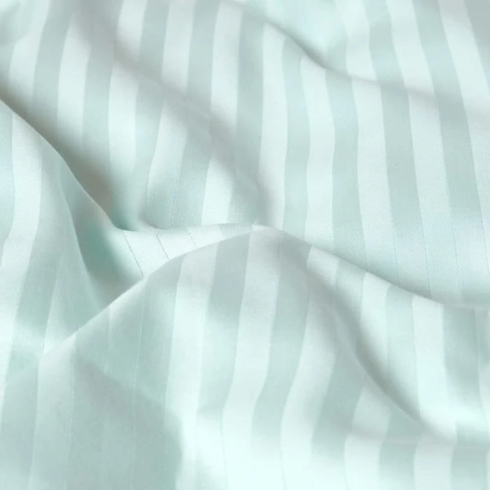 Taie d'oreiller spécial oreiller cervical en coton égyptien 330 fils Forme V bleu ciel-3
