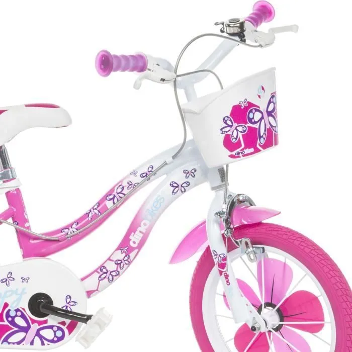 Vélo Enfant 16" - DINOBIKES - FLAPPY - Blanc - 5 à 7 Ans - Roues de 16 pouces-2