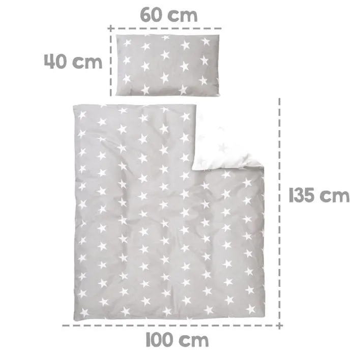 Lit évolutif ROBA Little Stars 70x140 cm - Blanc - Avec accessoires-4