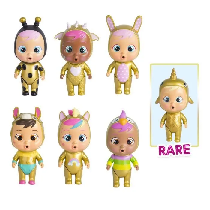 Cry Babies Magic Tears - IMC TOYS - Maisons Dorées - 6 personnages dorés à collectionner-3