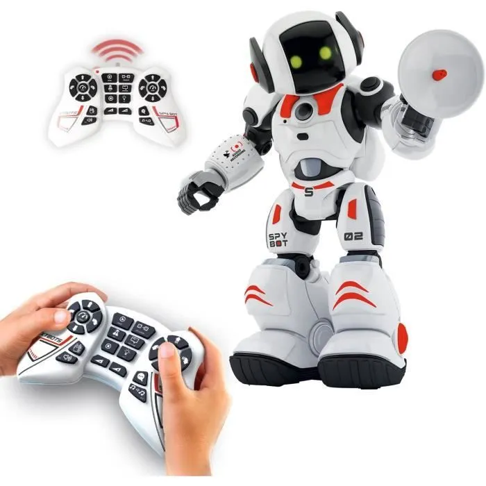 Robot Jouet Programmable - Xtrem Bots - James - Télécommandé - Espion - Danse-0