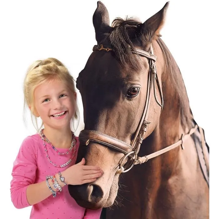 Bijou pour enfant - J’aime les chevaux - Studio de joaillerie - Jaune - Multicolore - À partir de 5 ans-2