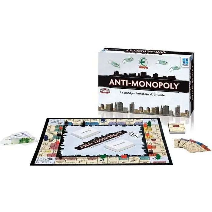 MEGABLEU Jeu de plateau Anti-monopoly-0