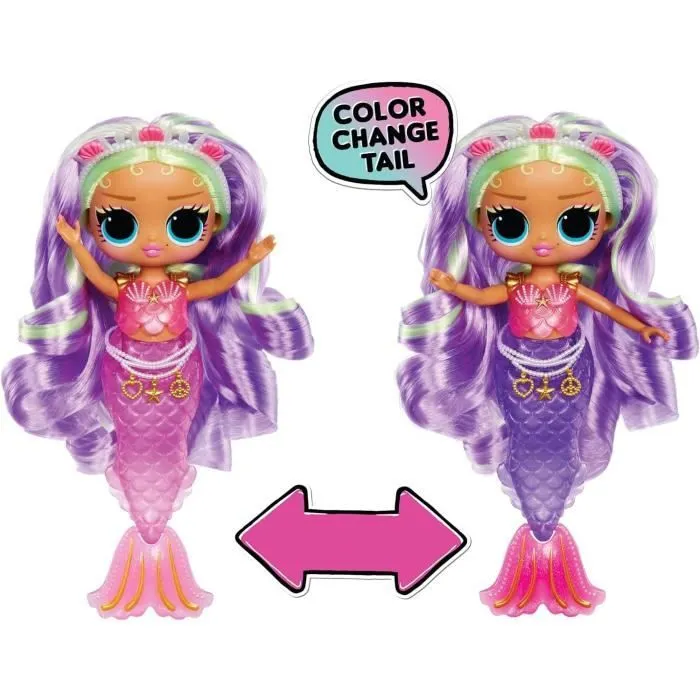 Poupée Mannequin - LOL Surprise - Tweens - Mermaid Cleo Clove - Queue de Sirène Changeante - Accessoires Inclus-2