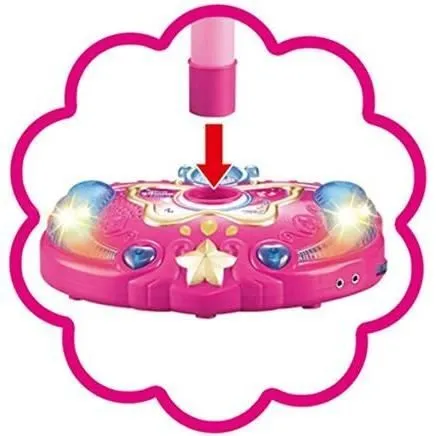 Coloré drôle karaoké enfant Microphone jouet chantant pour fille / garçon MICRO - KARAOKE - 1 pièce-PIMPIMSKY-2