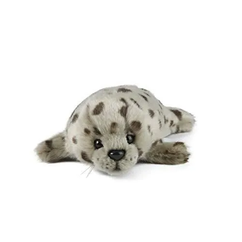Peluche - Living Nature - Petit phoque - 22 cm - Blanc - Pour enfants à partir de 3 ans-0