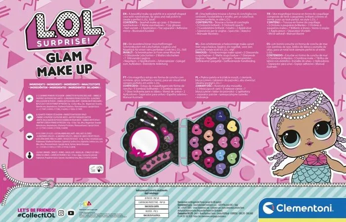 Jeu de creation maquillage Clementoni - 18723-2
