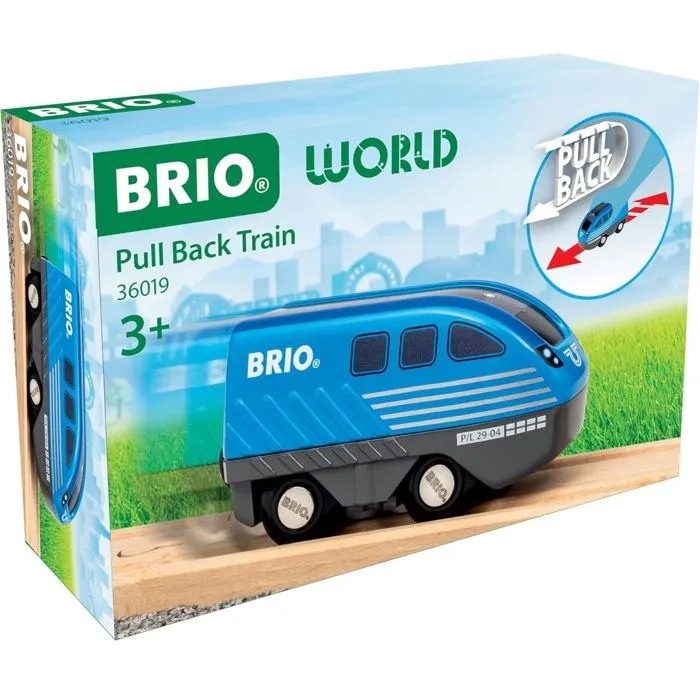Train - BRIO - 36019 - Moteur à rétraction - 100% autopropulsé - À partir de 3 ans-1