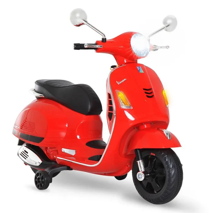 HOMCOM - Moto électrique enfant - Plastique - 102x50.5x75.5cm - Rouge-0