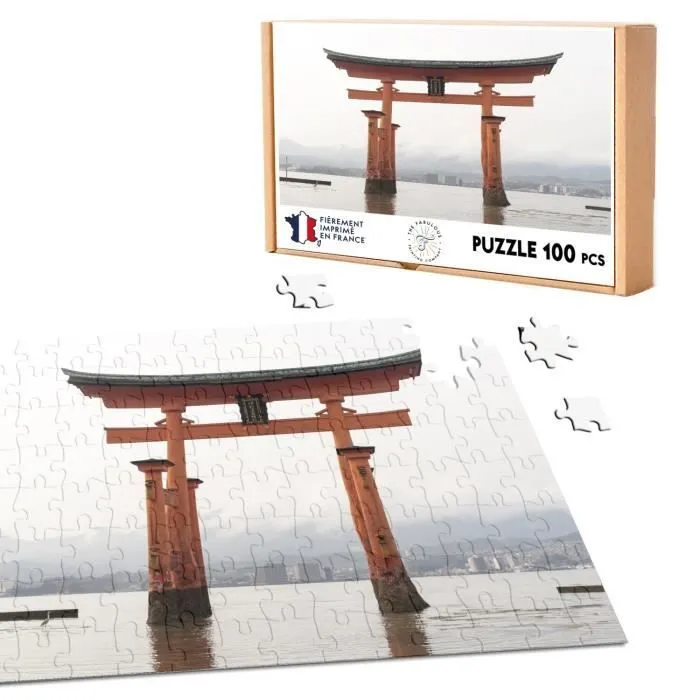 Puzzle Classique - FABULOUS - Torii d'Itsukushima Porte Sacre Japon - 100 Pièces - Mixte - Adulte - Intérieur-0