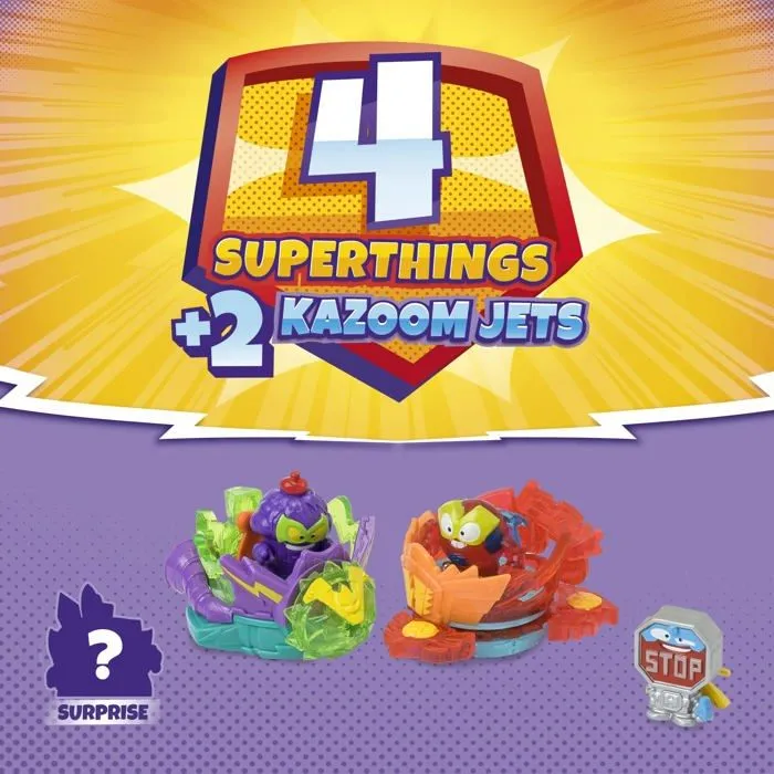 Superthings rivals of kaboom - 6 - PACK CONTENT INSIDE + PANIC PUNCHER SUPERTHINGS SERIE 9-1