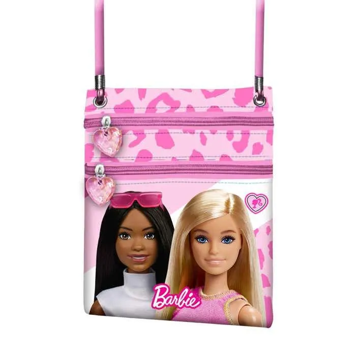 Sac à Bandoulière Action V. - Barbie Fashionista - Rose- Taille Unique-0