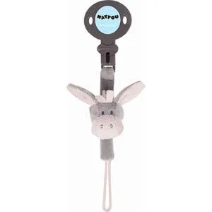 Attache sucette - NATTOU - Ane Cappuccino - Bébé - Mixte-1