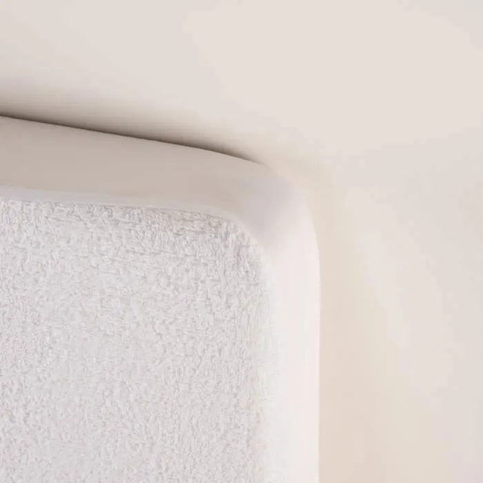 EASY DORT - Lot de 2 Alèses Coton Bio PU -  60x120 cm - Forme drap housse-1