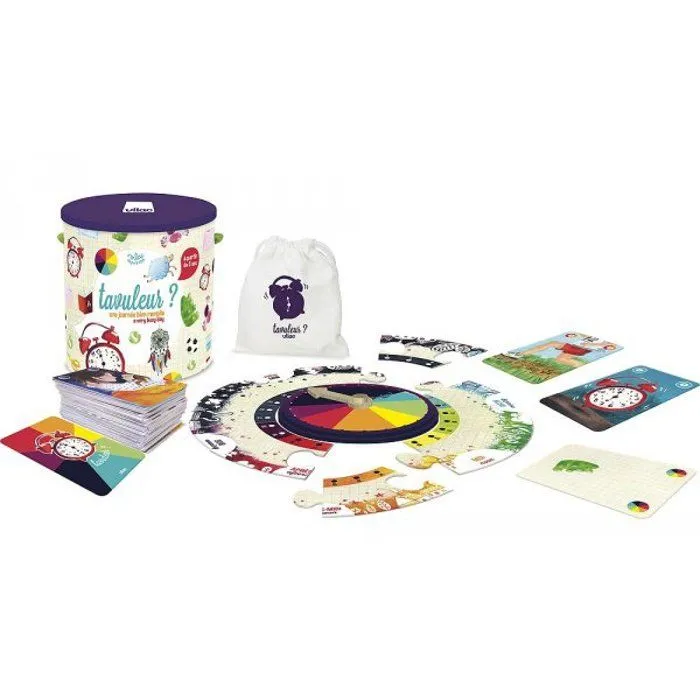 Jeu de société - VILAC - Tavuleur - Une journée bien remplie - Blanc - Mixte - Enfant-2