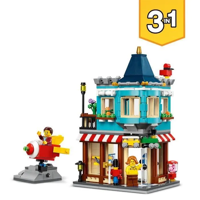 LEGO® Creator - Le magasin de jouets du centre-ville - 554 pièces - Multicolore-2