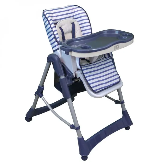 Housse d'assise pour chaise haute bébé enfant gamme Ptit - Marin - Monsieur Bébé-3