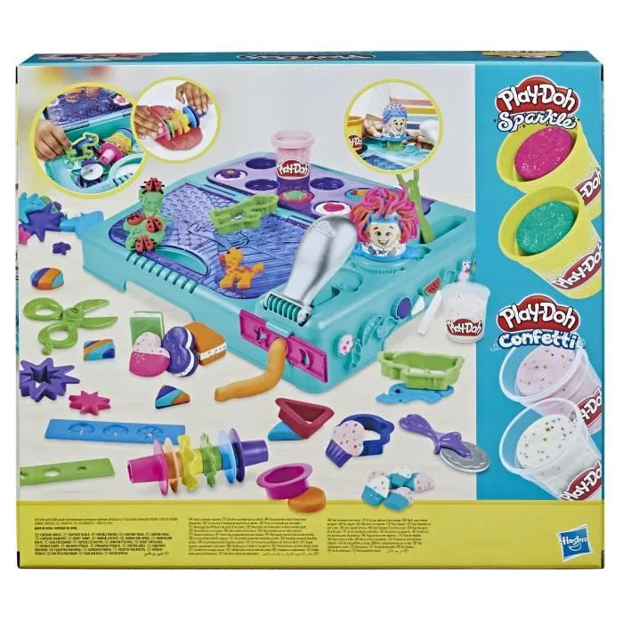 Play-Doh - Studio créatif avec plus de 30 outils et 10 pots de pâte à modeler - Les classiques-5