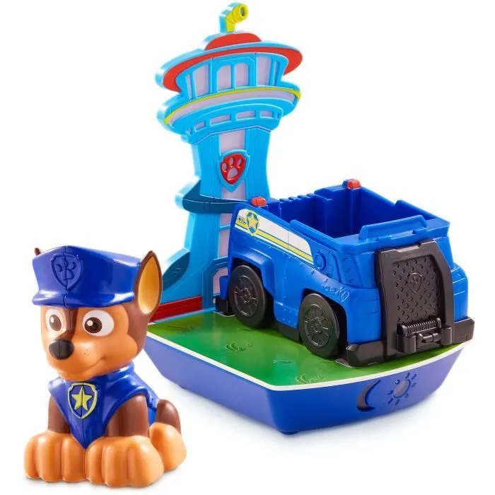 Veilleuse et réveil éducatif 3 en 1 GoGlow Dream Pat’ Patrouille avec lampe torche et indicateur de réveil Chase-0