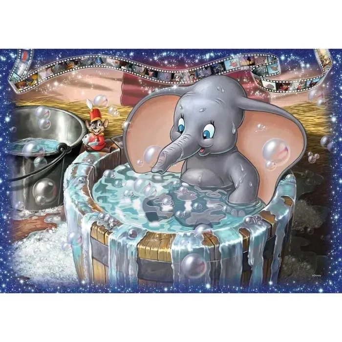 Puzzle 1000 pièces Collector's Edition Disney : Dumbo aille Unique Coloris Unique-1