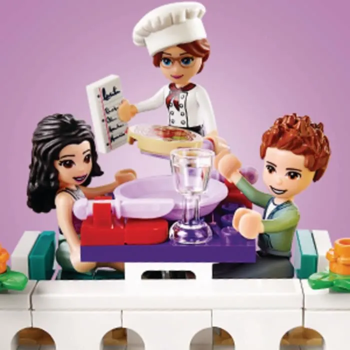 LEGO® Friends 41379 Le restaurant de Heartlake City-5
