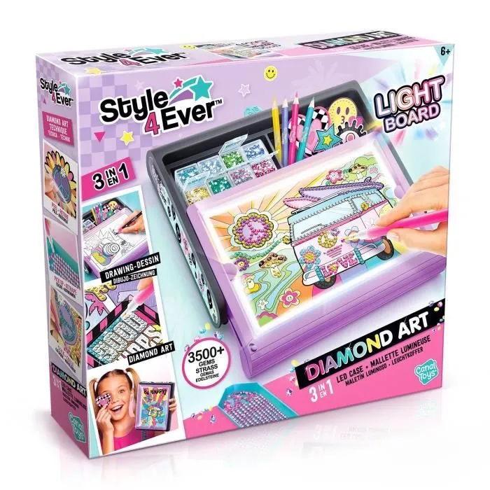 Canal Toys - Style For Ever - Diamant'Art Mallette Lumineuse - OFG 300-2